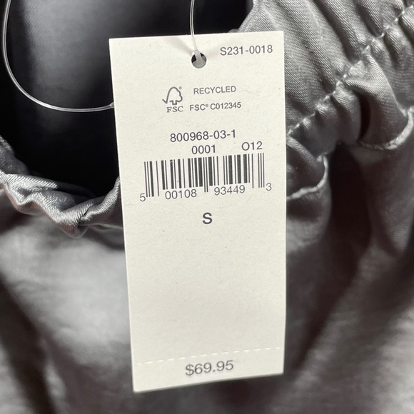 NEW Gap Skirt Womens Small gray satin pull on midi classic preppy holiday - Picture 5 of 9